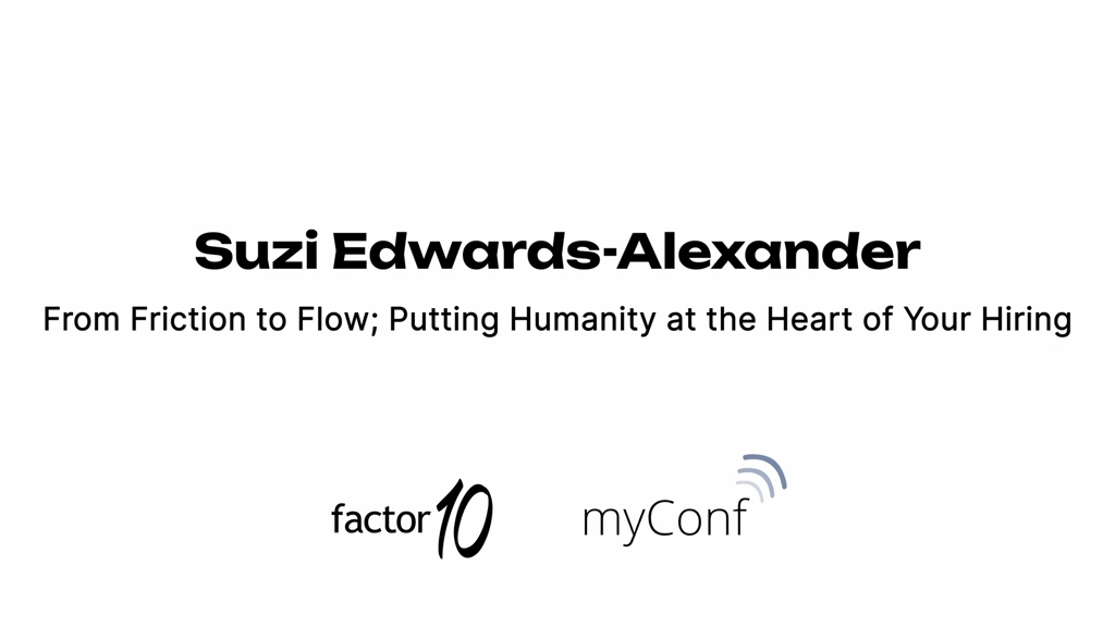 Suzi Edwards-Alexander at myConf 2025