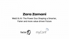 Zara Zamani at myConf 2025